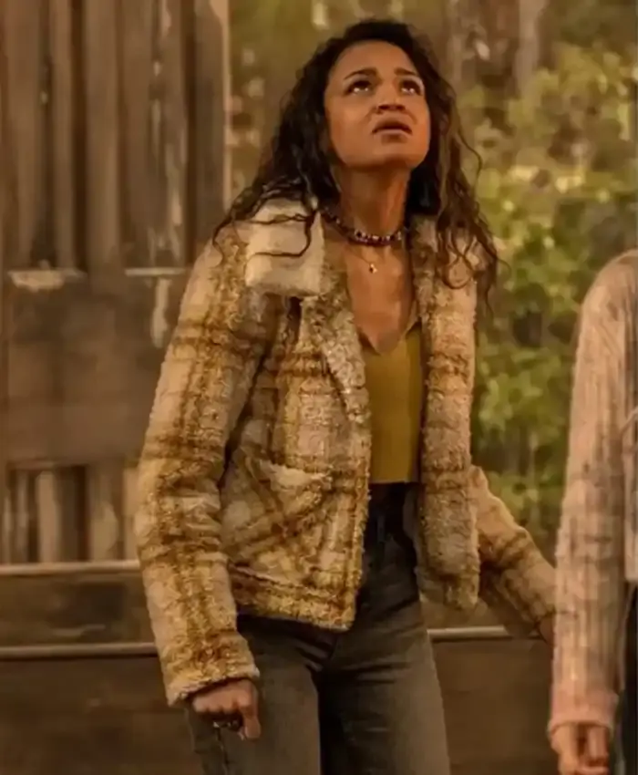 Madison Bailey Outer Banks Plaid Jacket
