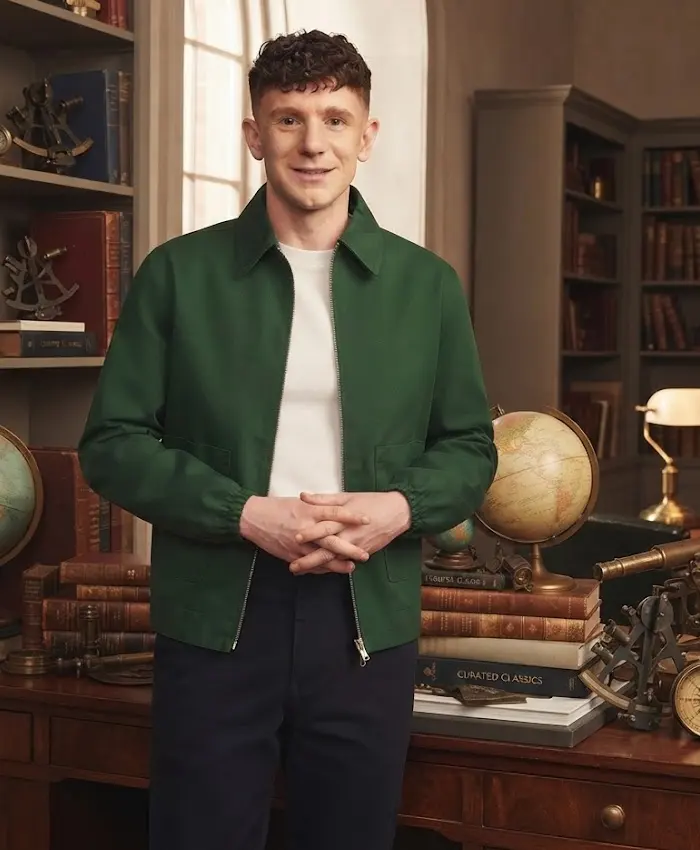 Chris Perfetti Abbott Elementary S05 Green Jacket