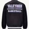 Golden State Valkyries Basketball Varsity Satin Jacket