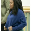 Abbott Elementary S05 Janine Teagues Blue Jacket