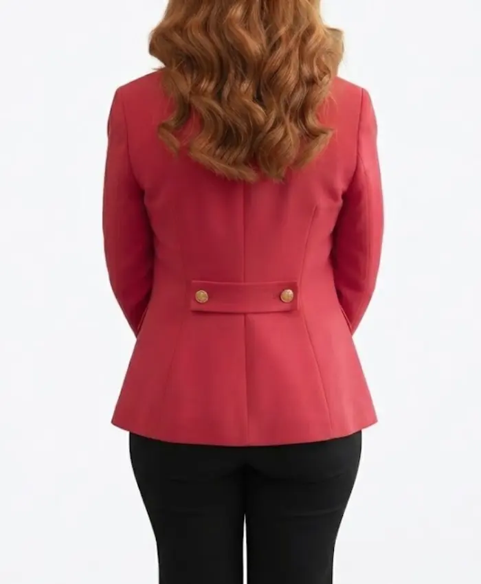 Abbott Elementary Melissa Schemmenti Pink Jacket