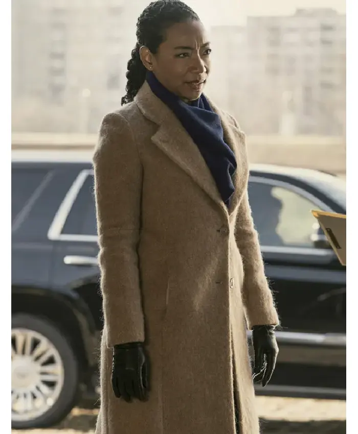Tom Clancy’s Jack Ryan Elizabeth Wright Wool Coat
