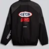 New York Giants lululemon Mens Black Oversized Track Jacket For Sale