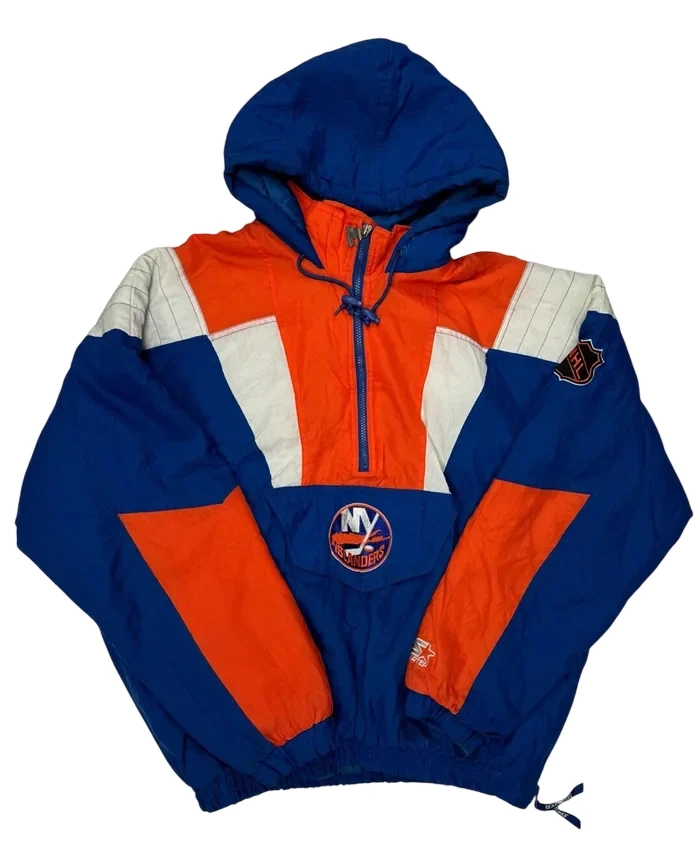 New York Islanders Half Zip Starter Jacket