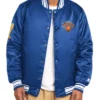New York Knicks 2026 Finals Champions Satin Starter Jacket