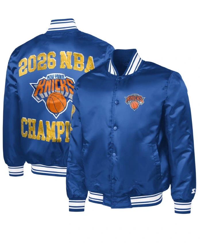 New York Knicks 2026 Finals Champions Starter Jacket