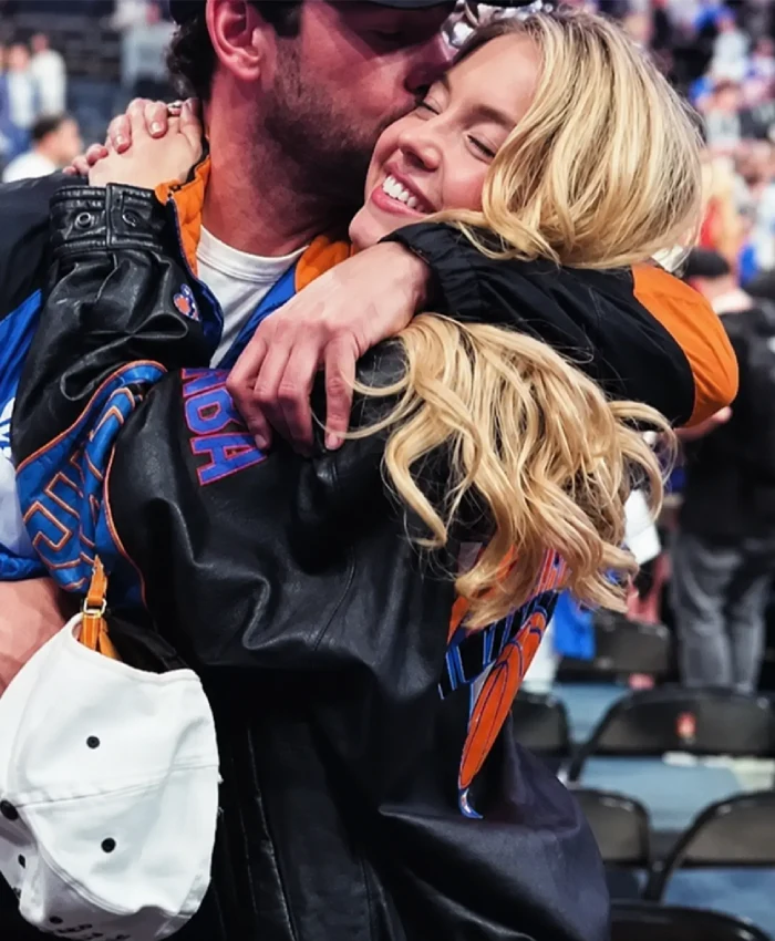 New York Knicks Sydney Sweeney Finals Champions Leather Jacket