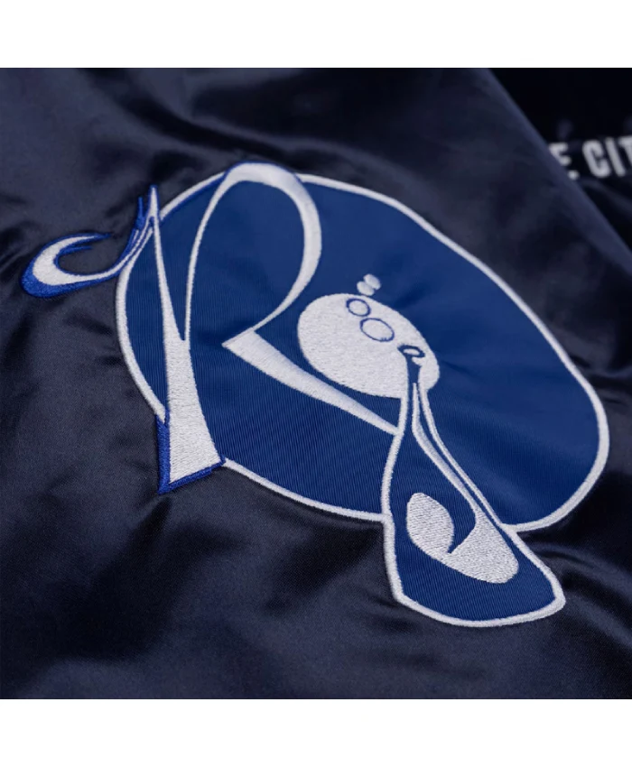 New York Yankees Jay Z The Blueprint Full Snap Satin Jacket
