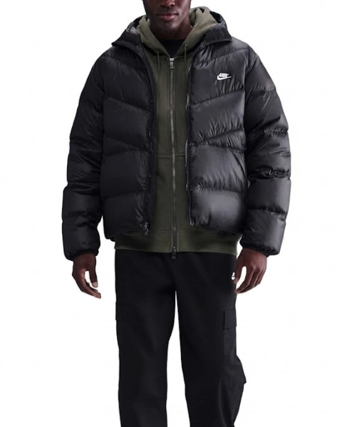 Nike Windrunner Down Black Puffer Jacket