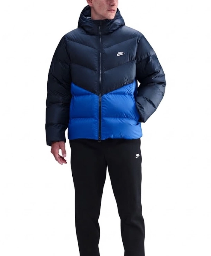 Nike Windrunner Down Blue Jacket