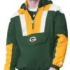 Order Green Bay Packers Charger Half Zip Pullover Jacket For Sale
