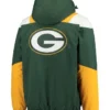 Order Green Bay Packers Charger Half Zip Pullover Jacket Sale