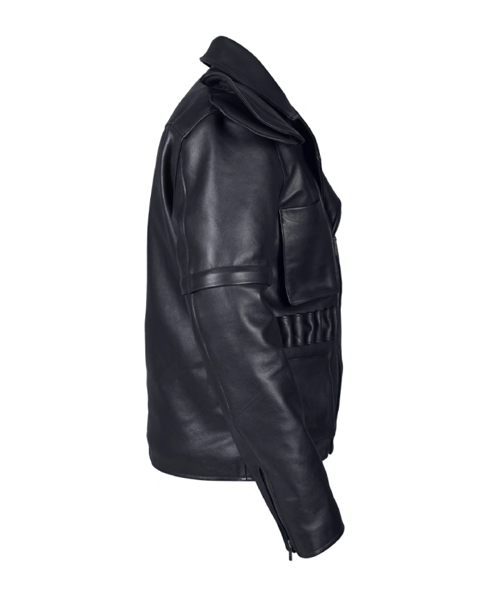 Mad Max Tom Hardy Fury Road Black Leather Jacket - Image 6