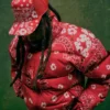 P3ezy Denim Tears Unveils FW26 Red Puffer Jacket