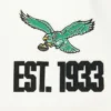 Philadelphia Eagles Modern Originals Classic Rib Black and White Jacket