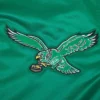 Philadelphia Eagles Modern Originals Full Snap Green Satin Jacket
