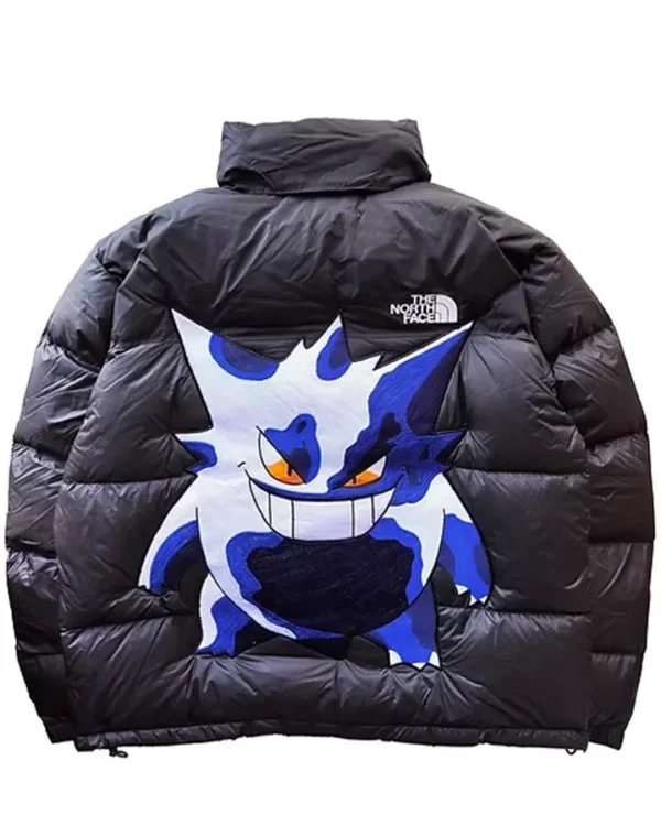 Pokemon x The North Face Nuptse Black Jackets for Men and Women