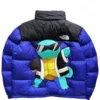 Pokemon x The North Face Nuptse Blue Jackets for Men and Women