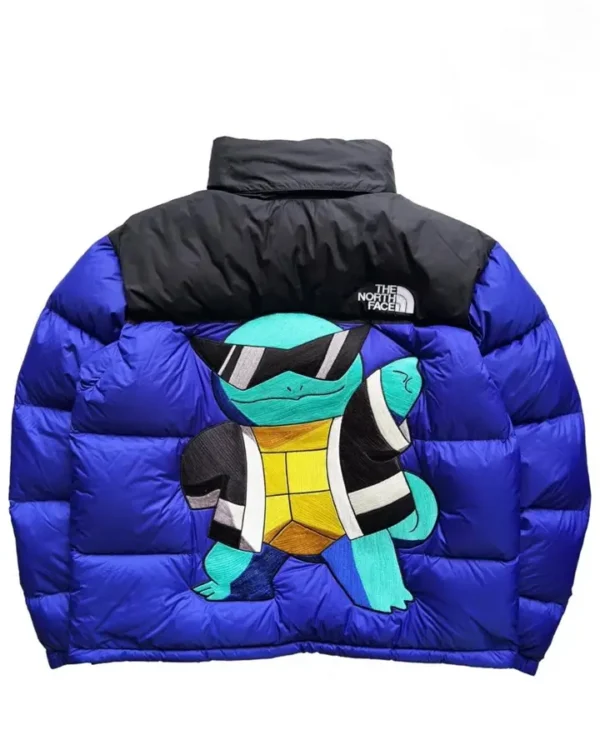 Pokemon x The North Face Nuptse Blue Jackets for Men and Women
