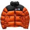 Pokemon x The North Face Nuptse Orange Puffer Jackets for Men and Women