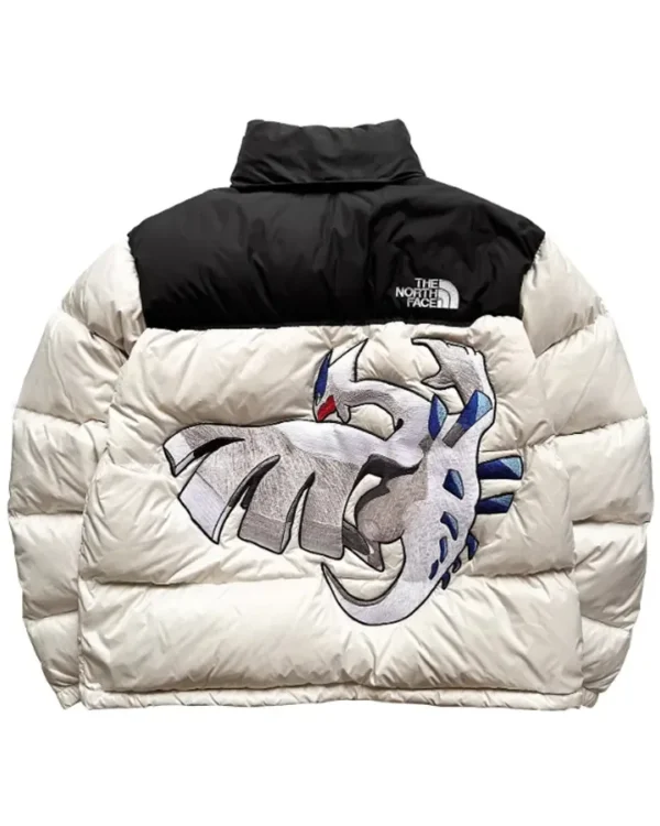 Pokemon x The North Face Nuptse White Jackets for Men and Women