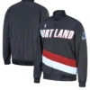 Portland Trail Blazers Hardwood Full Snap Multicolor Jacket