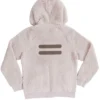 Pusheen Character Zip Up Cream Sherpa Hoodie Sale