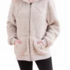 Pusheen Character Zip Up Sherpa Hoodie