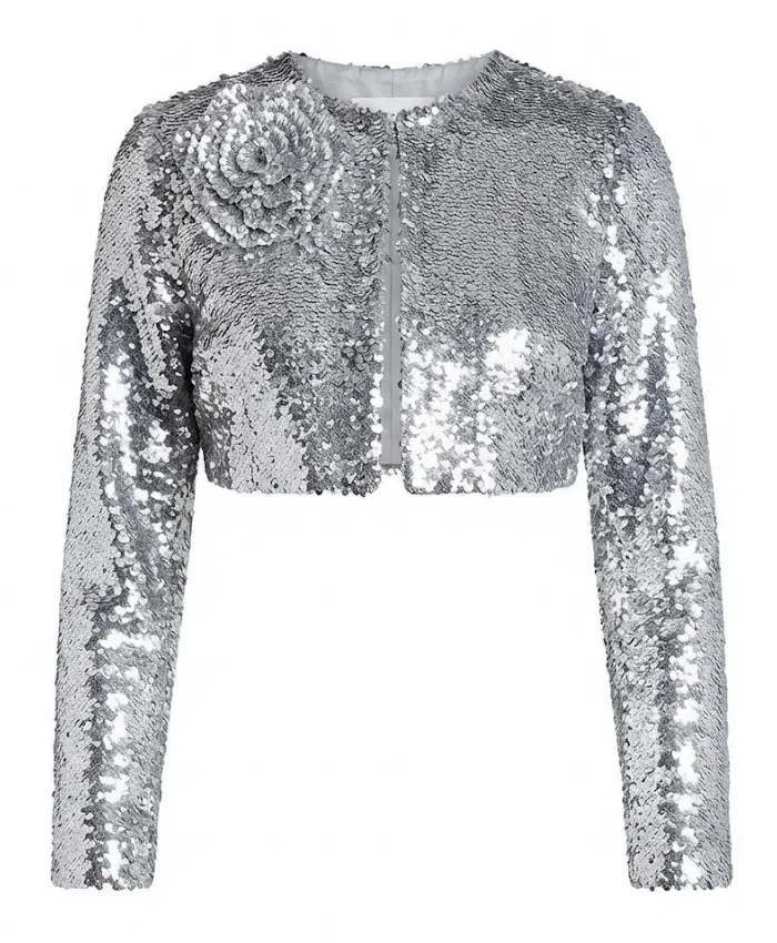Real Housewives of Salt Lake City S07 Promo Ashley Quai Sequin Jacket Sale