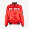 Red Letterman The Kid Laroi Varsity Bomber Jacket
