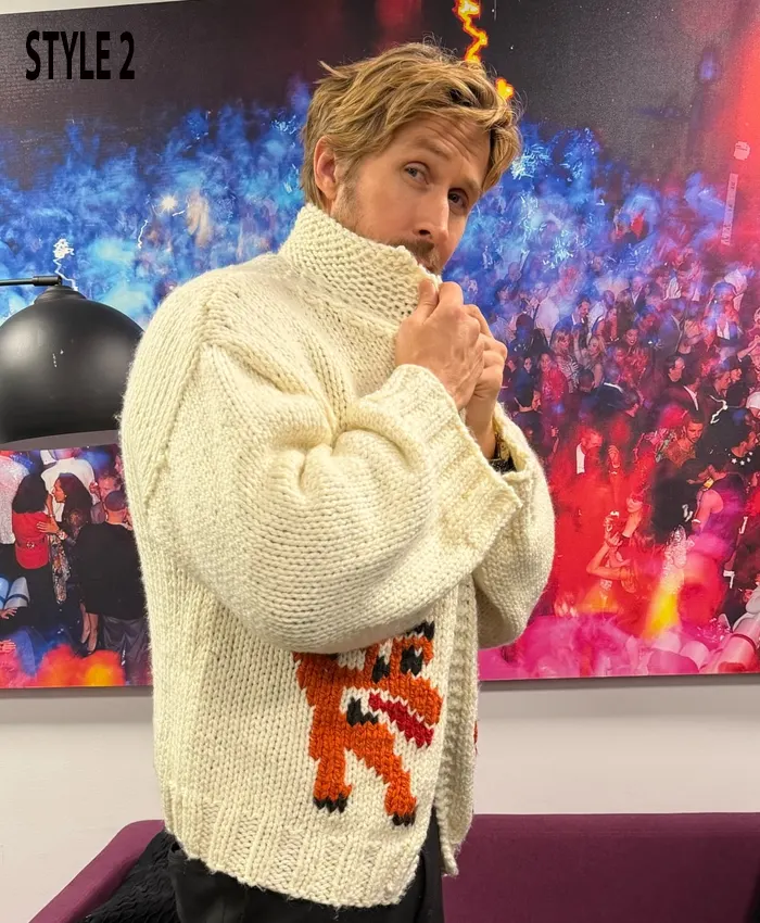 Ryan Gosling Project Hail Mary 2026 Ryland Grace Fox Cardigan