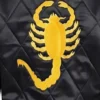 Ryan Gosling Scorpion Black Drive Quilted Bomber Jacket For Men On Sale