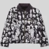 Ryoko Rain Horror Film Reversible Black and White Jacket
