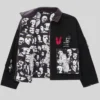 Ryoko Rain Horror Film Reversible Denim Jacket