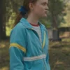 Sadie Sink Stranger Things Season 04 Max Mayfield Blue Fleece Jacket