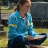 Sadie Sink Stranger Things Season 04 Max Mayfield Blue Fleece Jacket Sale