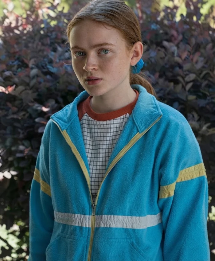 Sadie Sink Stranger Things Season 04 Max Mayfield Fleece Jacket