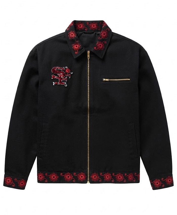San Francisco 49ers 2026 Latino Heritage Denim Jacket