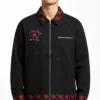San Francisco 49ers 2026 Latino Heritage Zip Up Black Denim Jacket
