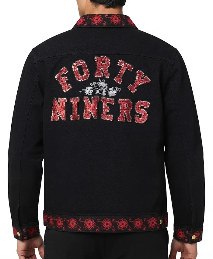 San Francisco 49ers 2026 Latino Heritage Zip Up Black Jacket