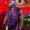 Shop AAA Triple Mania 34 Rey Mysterio Purple Halloween Havoc Wrestling Purple Vest Sale