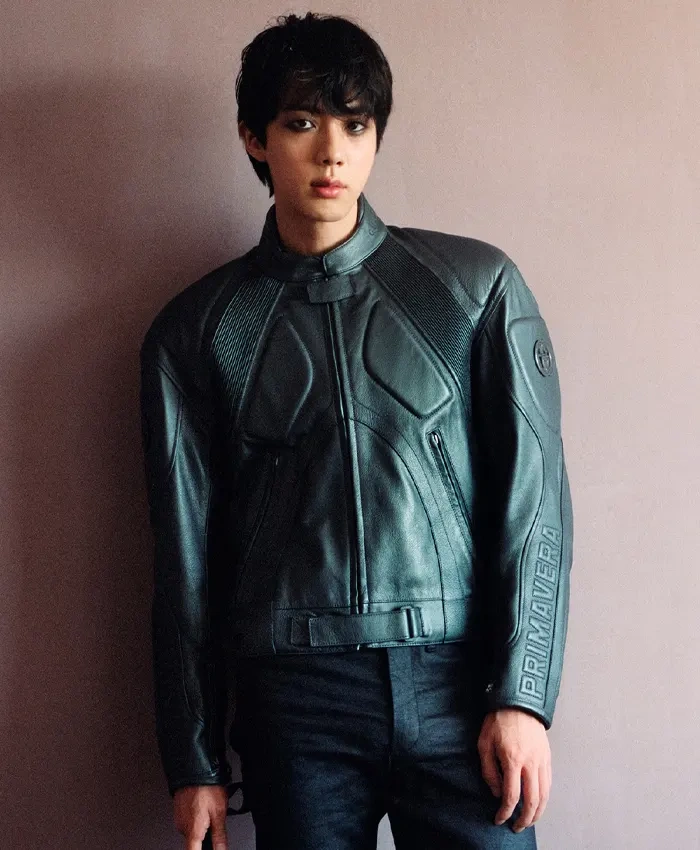 Shop BTS Jin Gucci Primavera Black Jacket For Sale
