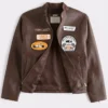 Shop Now Abercrombie McLaren F1 Leather Racer Jacket