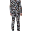 Shop Now Grey Halloween Pumpkin Printed Suit for Men