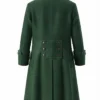 Shop Now Halloween Pirate Green Wool Long Trench Coat