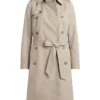 Shop Now Marfil Ester Exposito Beige Trench Coat