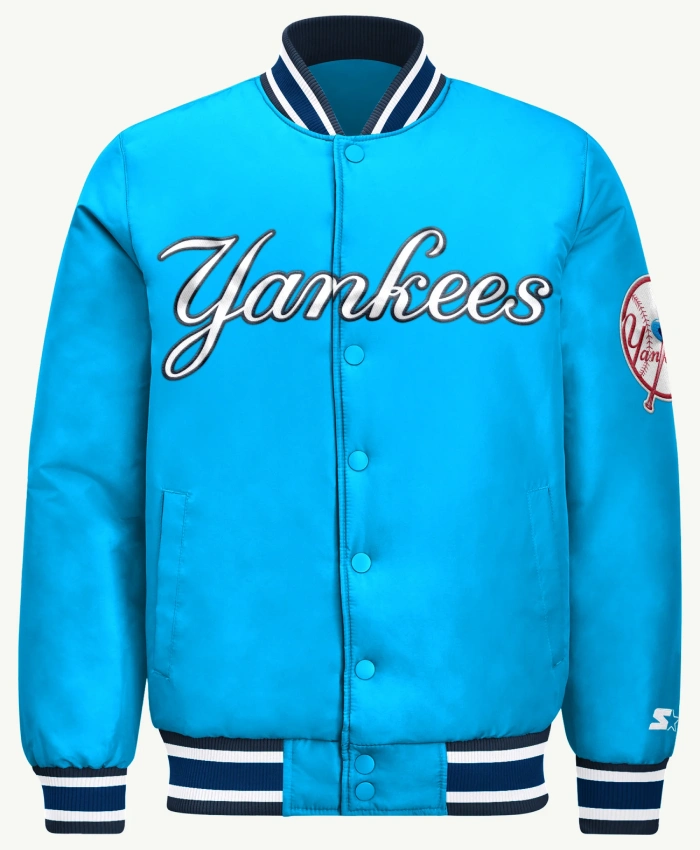 Shop Now New York Yankees Across Satin Jacket