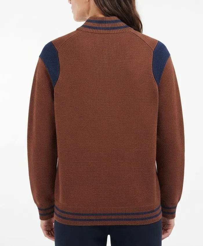 Shop Now OVO Cardigan Brown Varsity Jacket