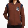 Shop Now OVO Cardigan Brown Wool Jacket