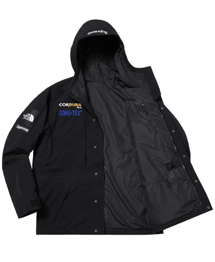 Shop Now Supreme x The North Face Expedition Black Hooded Jacket